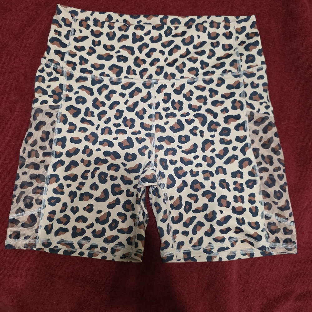 Leopard Print Shorts